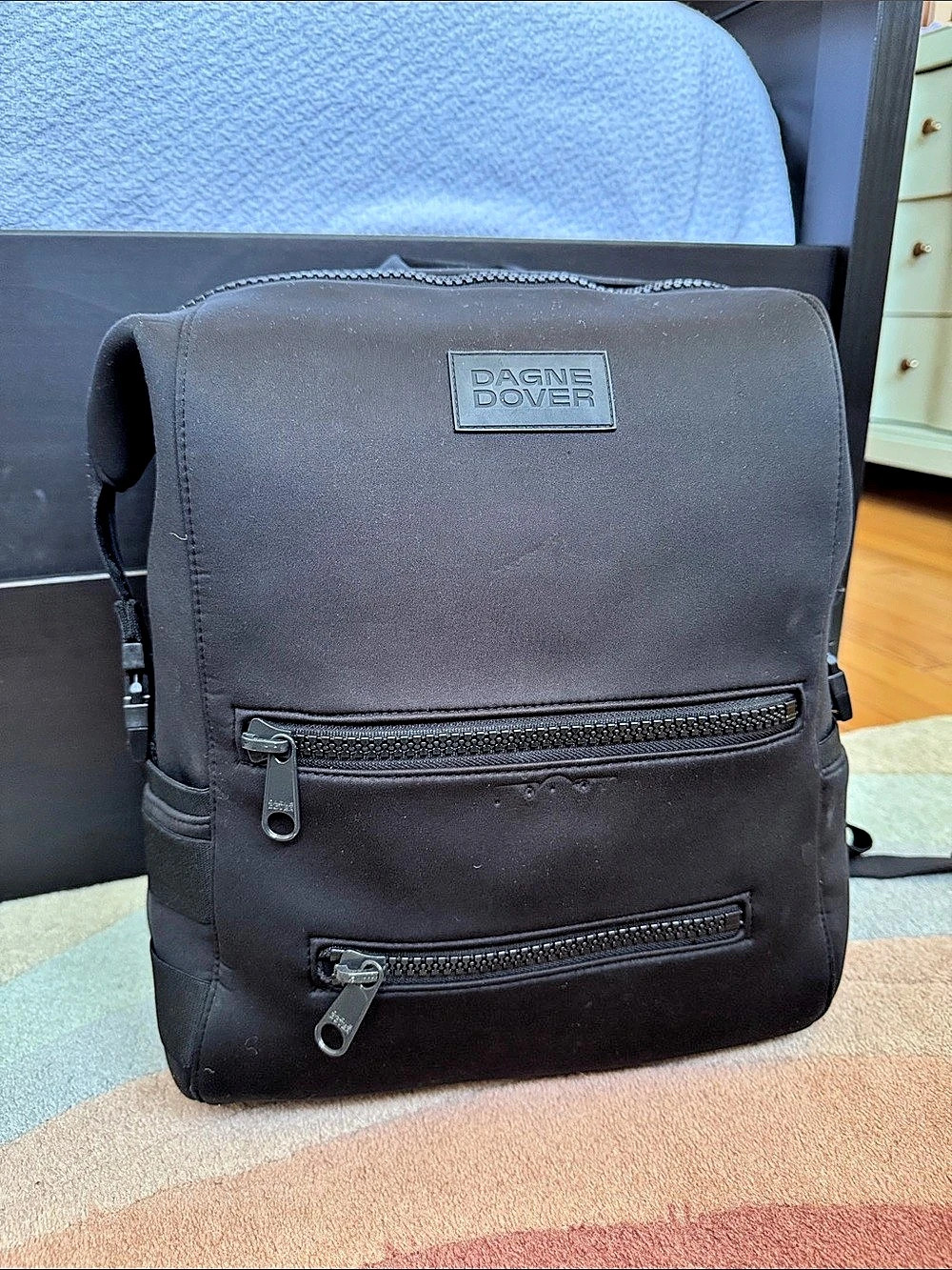 Dagne Dover Indi Diaper Baby Backpack Black